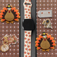 Thanksgiving Turkeys Fitbit Versa 3/Versa 4/Sense/Sense 2 Watch Band