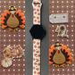 Thanksgiving Turkeys Samsung Galaxy Watch Band