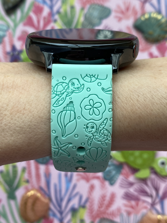 Happy Turtles 20mm Samsung Galaxy Watch Band