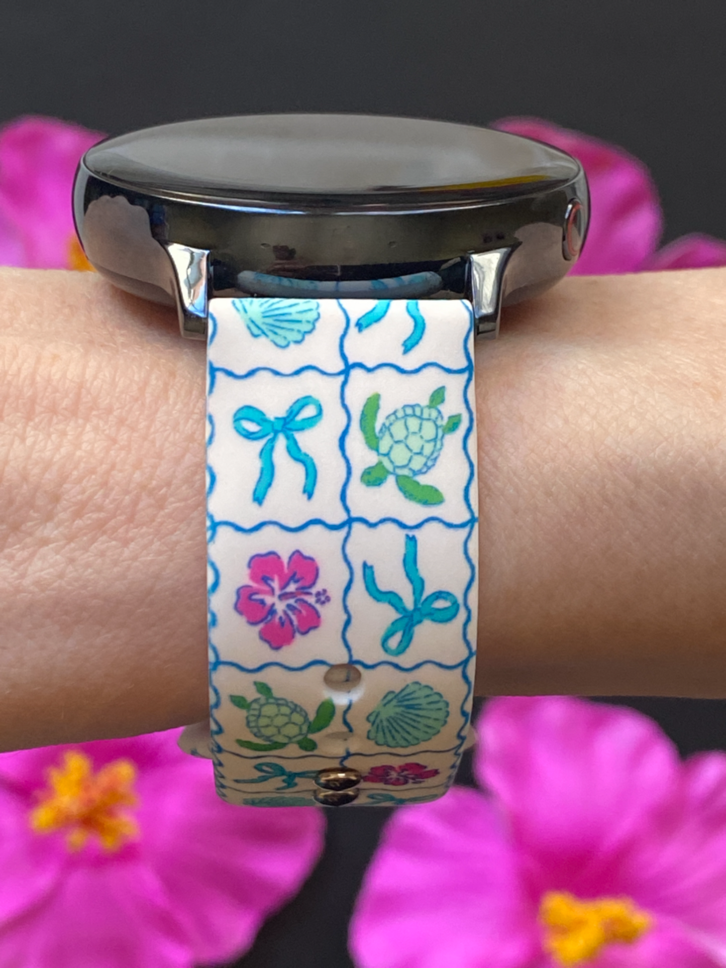 Turtle Bows Samsung Galaxy Watch Band