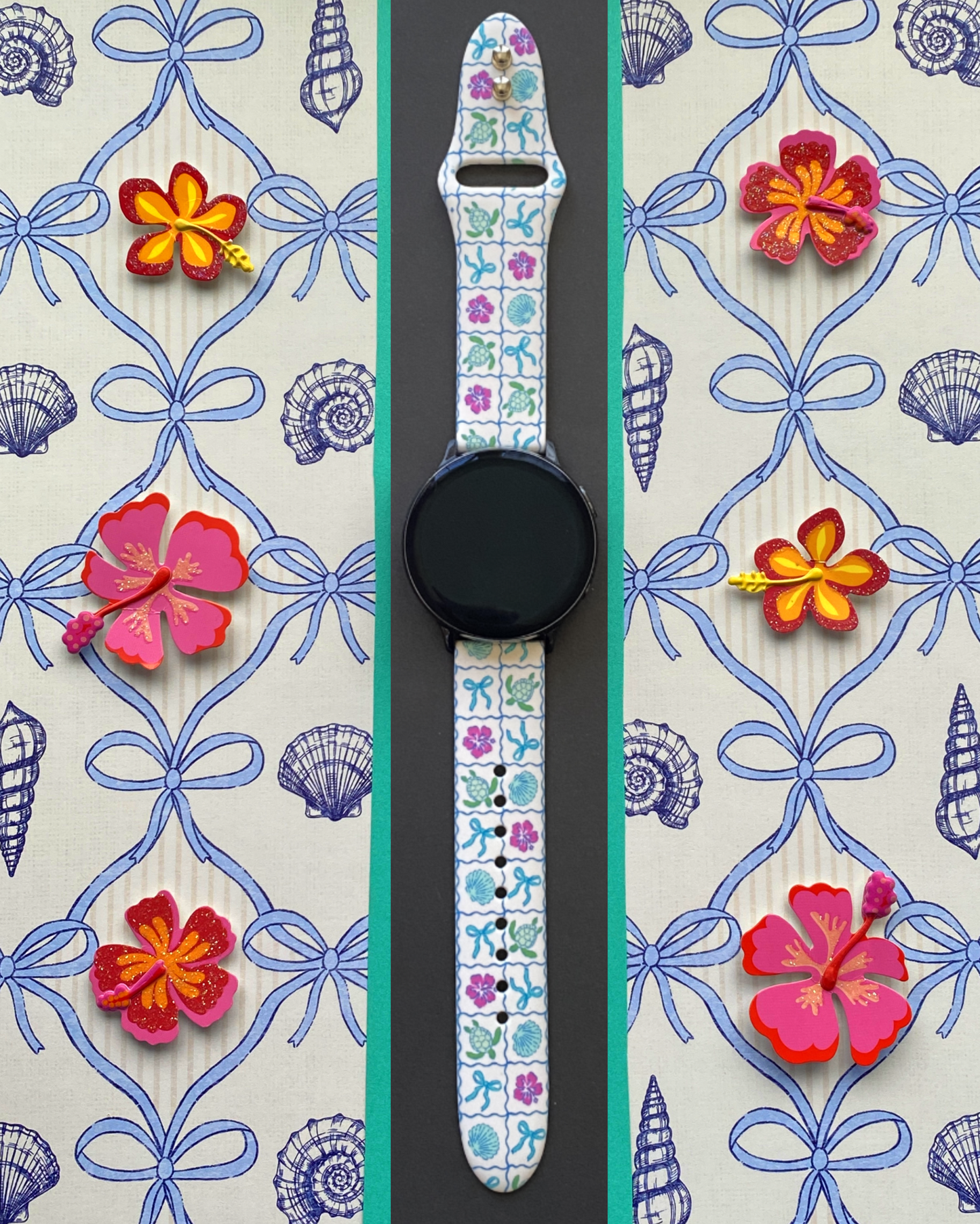 Turtle Bows Samsung Galaxy Watch Band