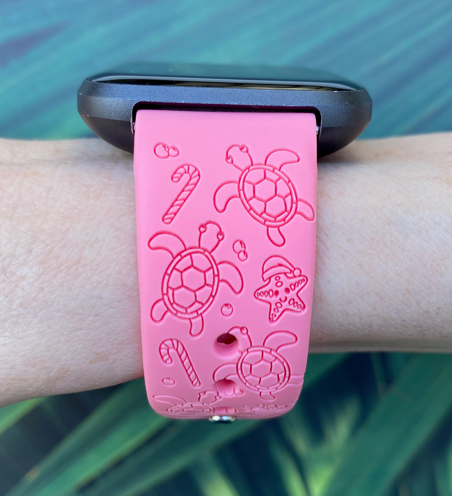 Christmas Turtles Fitbit Versa 1/2 Watch Band