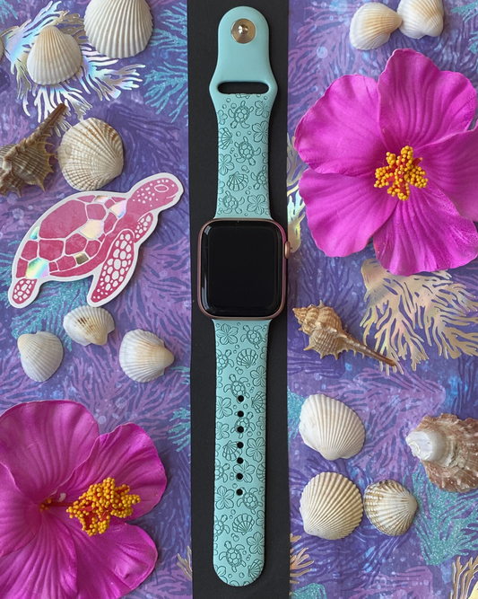 Summer Turtles Apple Watch Band