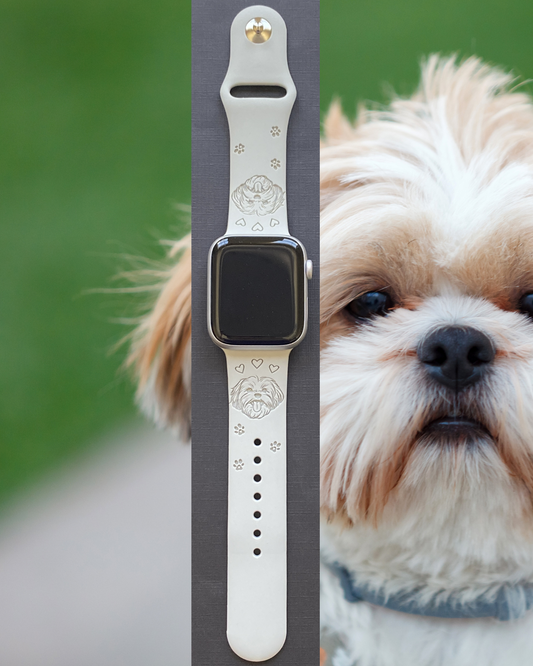 Shih Tzu Dog Watch Band For Apple Watch