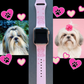 Shih Tzu with Bow Dog Watch Band For Apple Watch