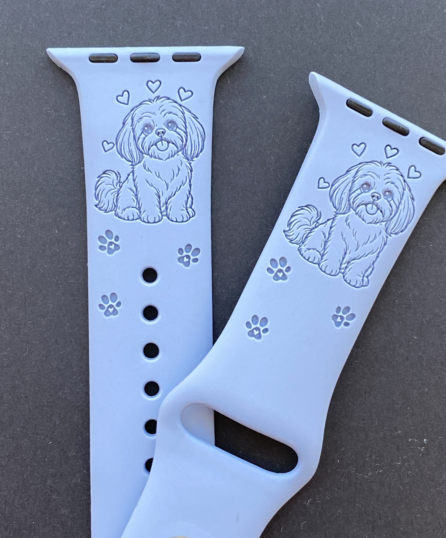 Cheerful Shih Tzu Dog Watch Band For Apple Watch