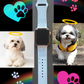 Shih Tzu Rainbow Bridge Dog Watch Band For Apple Watch
