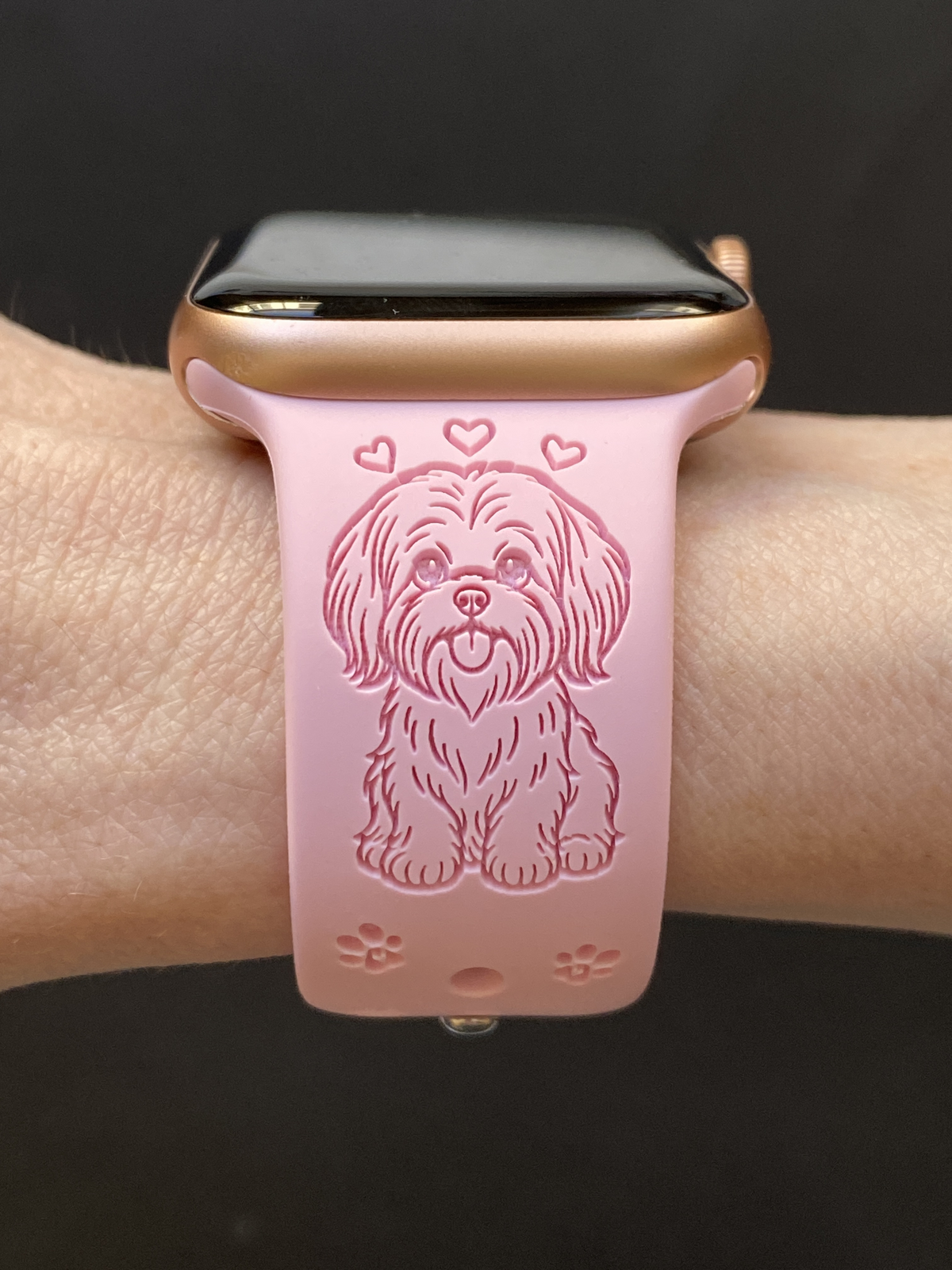 My Best Friend Shih Tzu Dog Watch Band For Apple Watch