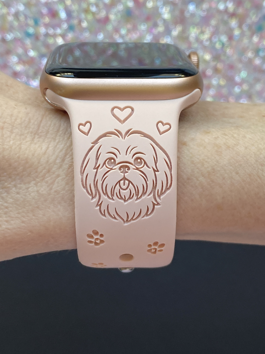 Shih Tzu Dog Watch Band For Apple Watch