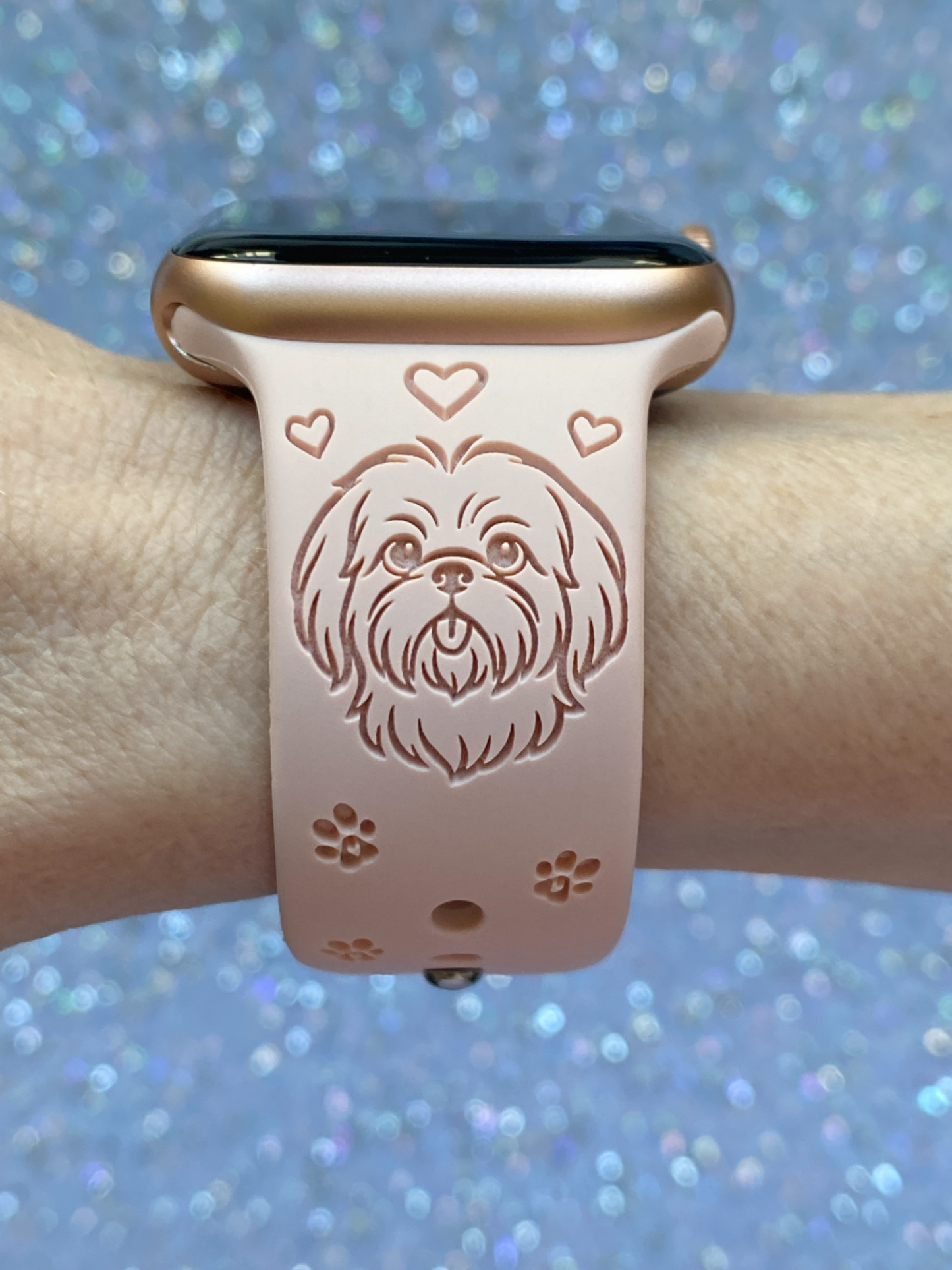 Shih Tzu Dog Watch Band For Apple Watch