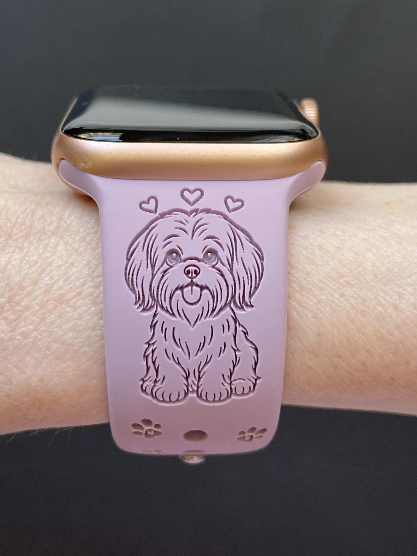 My Best Friend Shih Tzu Dog Watch Band For Apple Watch