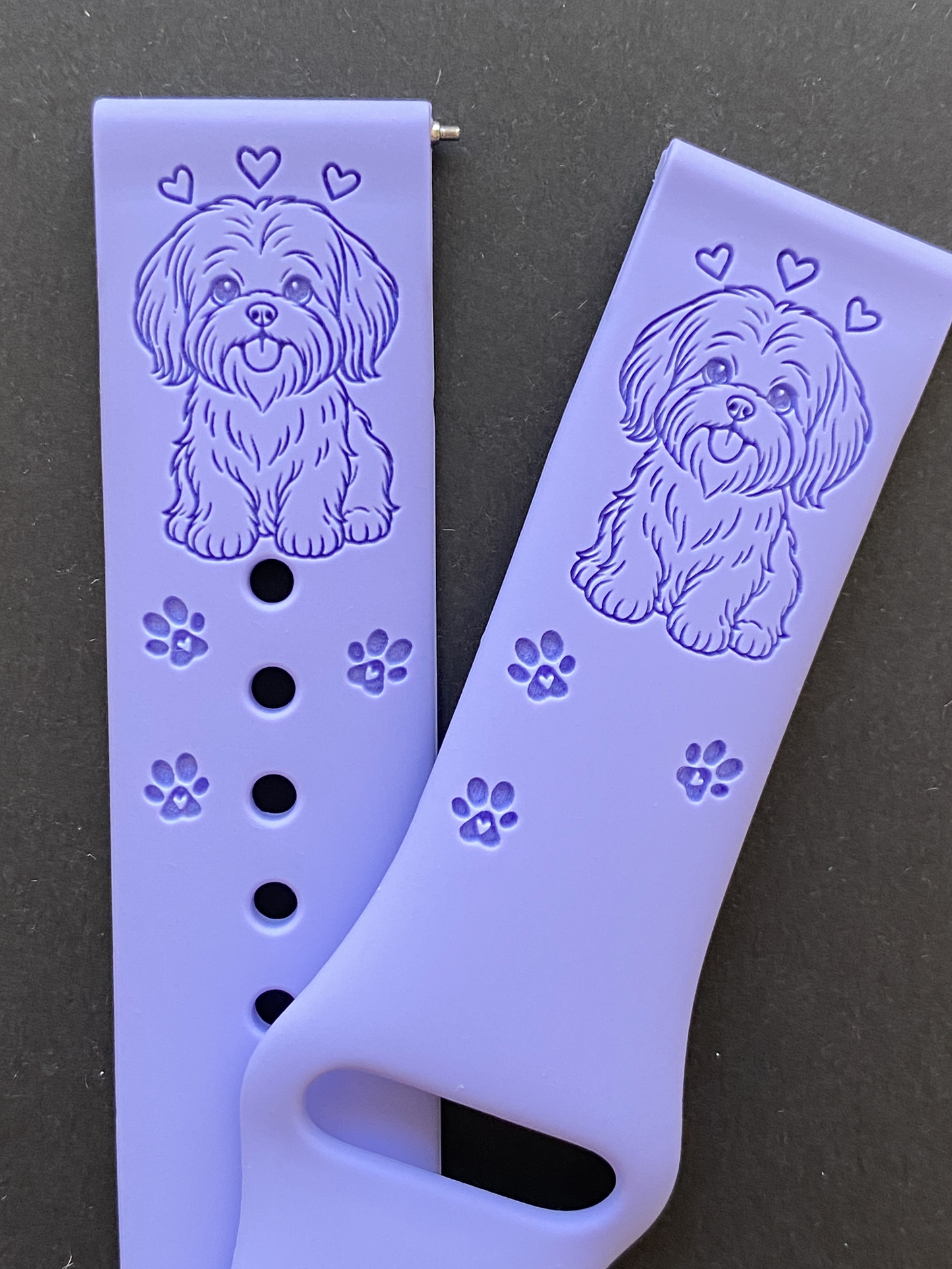 My Best Friend Shih Tzu Dog 20mm Samsung Galaxy Watch Band