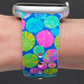 Neon Sea Urchins Watch Band For Apple Watch