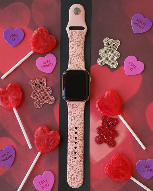 Valentine Love Bears Apple Watch Band