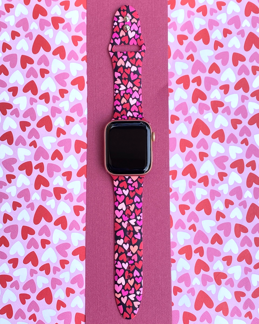 Valentine Hearts Apple Watch Band