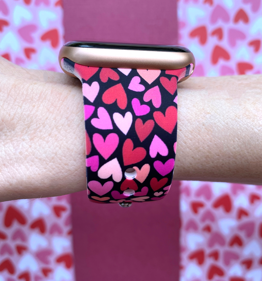 Valentine Hearts Apple Watch Band