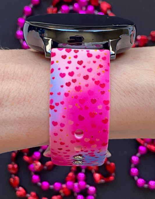 Sprinkle of Hearts Samsung Galaxy Watch Band