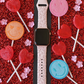 Valentine Suckers Smiley Apple Watch Band