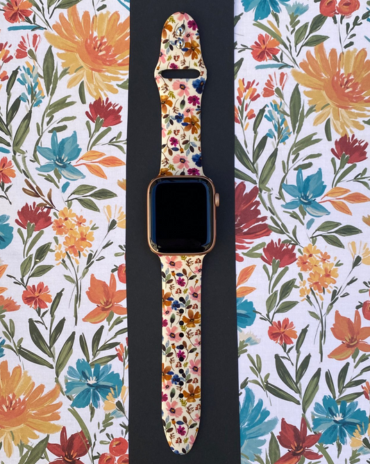 Vintage Floral Apple Watch Band
