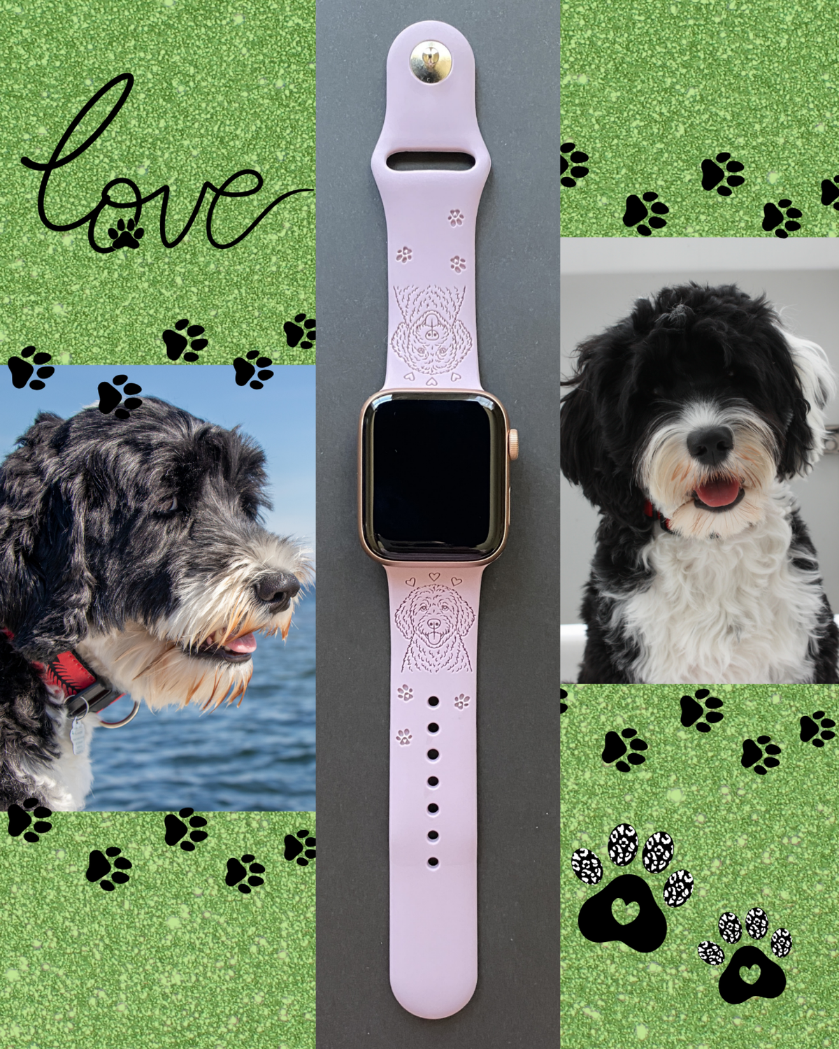 Portuguese Water Dog Watch Band For Apple Watch