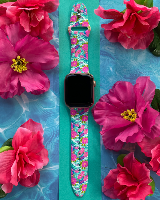 Ocean Waves Watch Band For Apple Watch