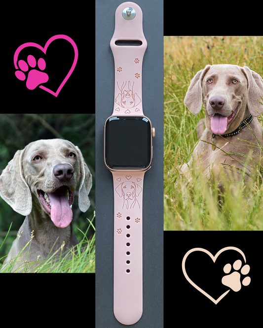 Weimaraner Watch Band For Apple Watch