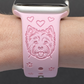 West Highland Terrier Westie Dog Watch Band For Apple Watch