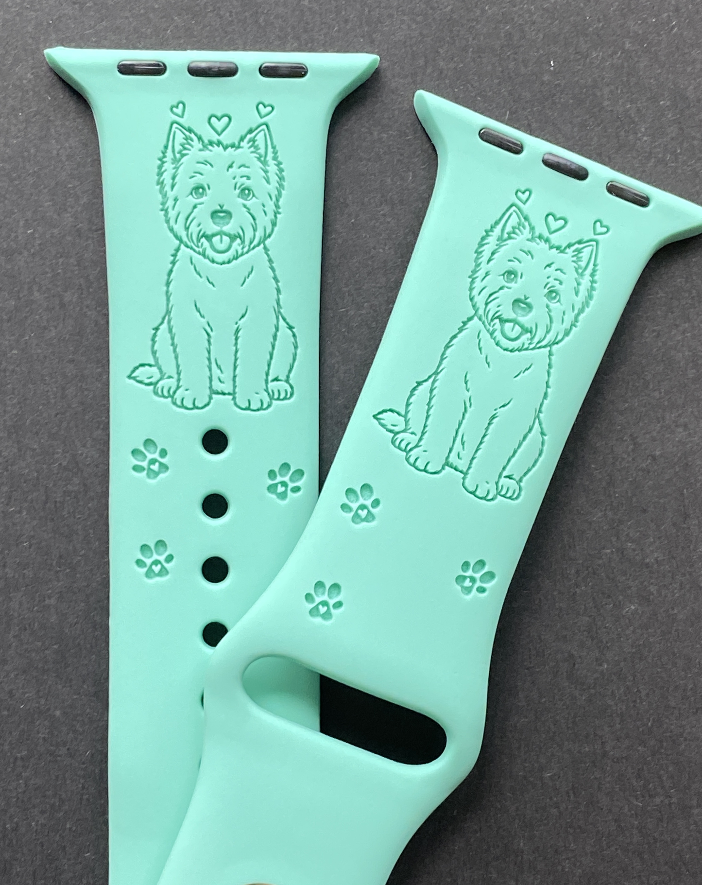 My Pet West Highland Terrier Westie Dog Watch Band For Apple Watch