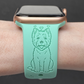 My Pet West Highland Terrier Westie Dog Watch Band For Apple Watch