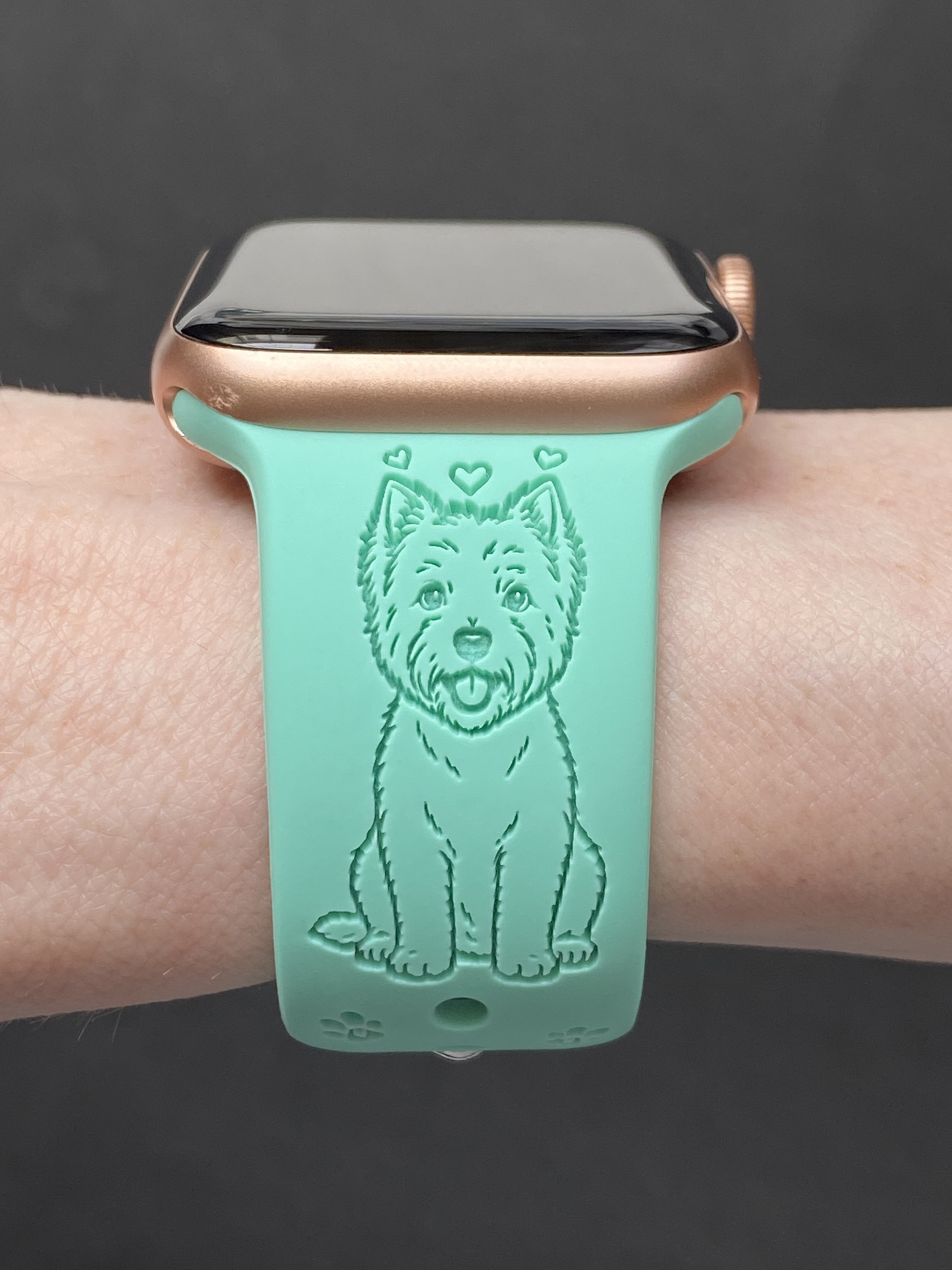 My Pet West Highland Terrier Westie Dog Watch Band For Apple Watch