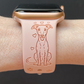 Whippet Dog Watch Band For Apple Watch
