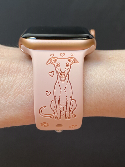 Whippet Dog Watch Band For Apple Watch