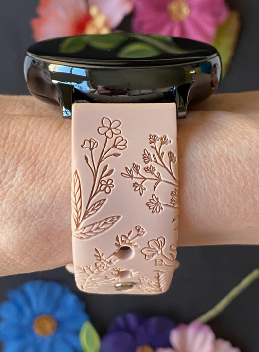 Wildflowers 20mm Samsung Galaxy Watch Band