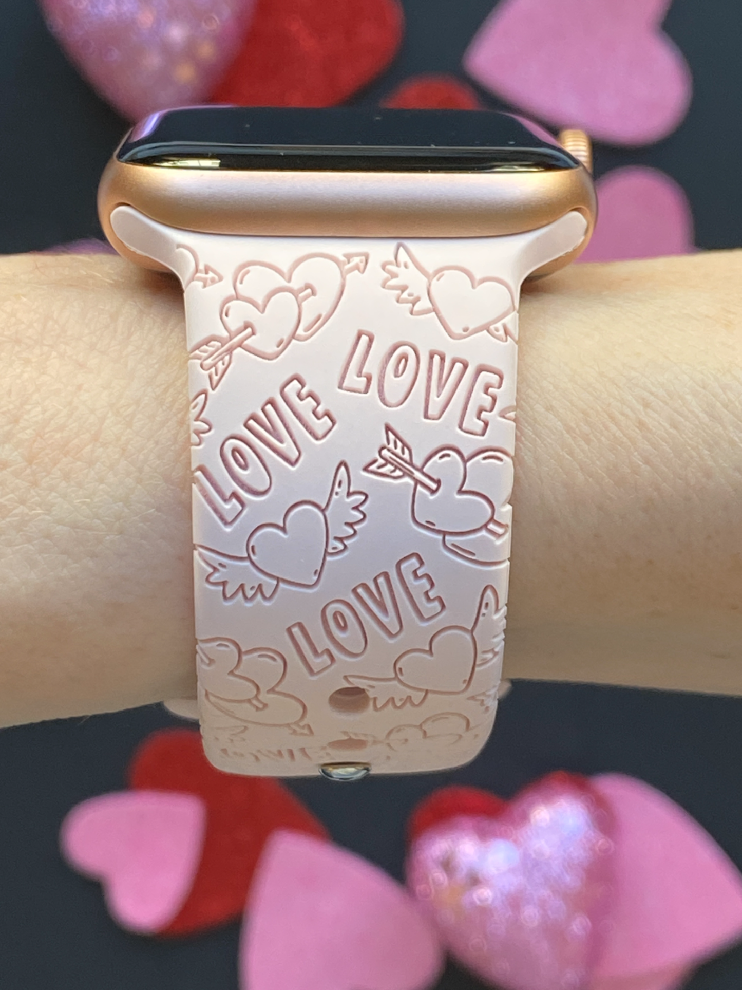 Love Hearts Watch Band For Apple Watch