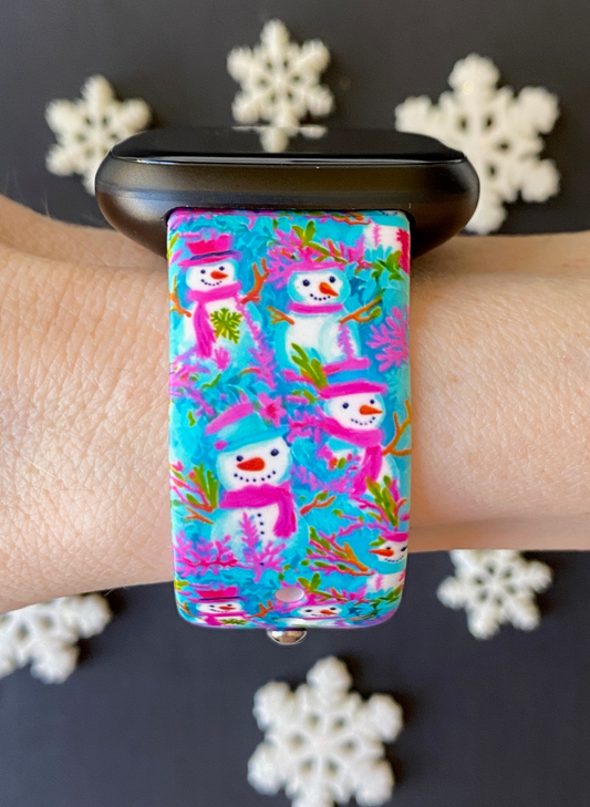 Winter Snowman Fitbit Versa 1/2 Watch Band