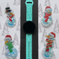 Winter Snowman 20mm Samsung Galaxy Watch Band