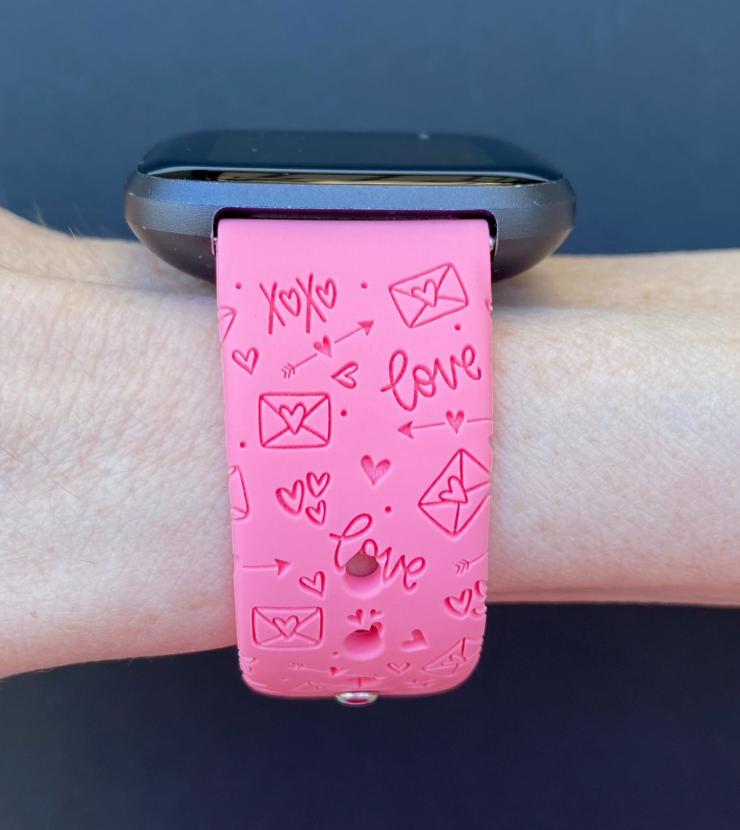 Xoxo Valentine's Fitbit Versa 1/2 Watch Band