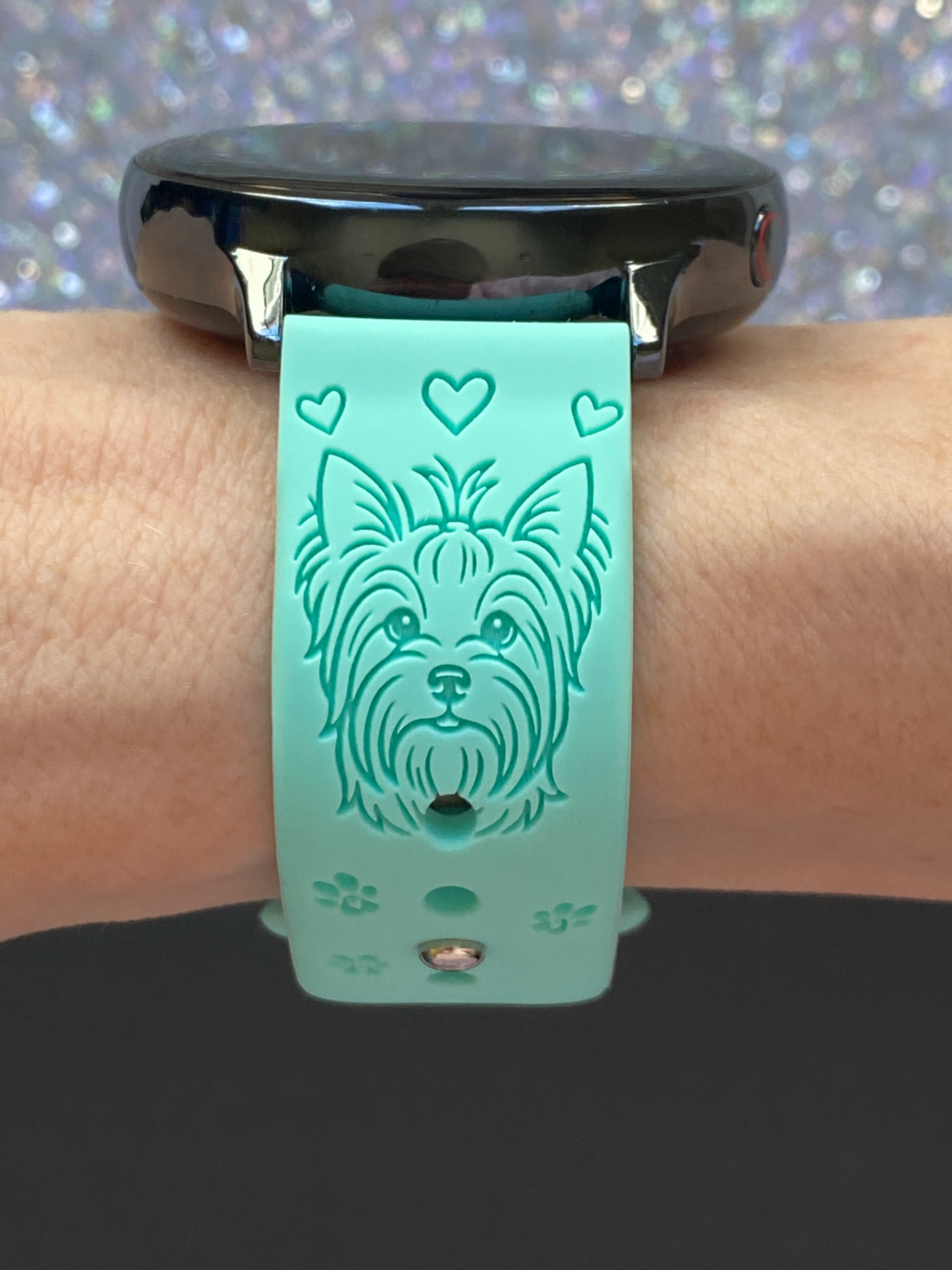 My Yorkie Dog Samsung Galaxy Watch Band