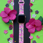 Lavender Tropics Watch Band For Apple Watch