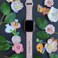 Wildflower and Bees Apple Watch Band