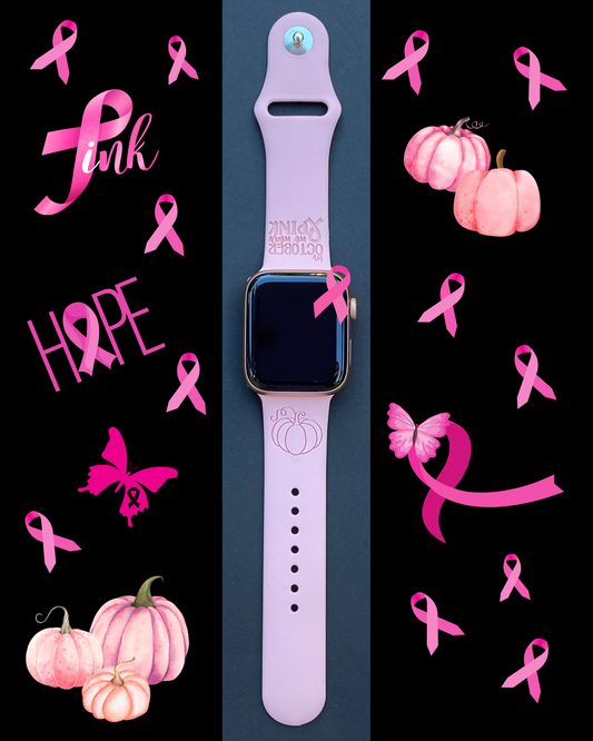 October Breast Cancer Awareness Apple Watch Band