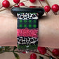 Christmas Leopard Fitbit Versa 1/2 Watch Band