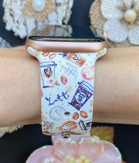 Coffee Apple Watch Band