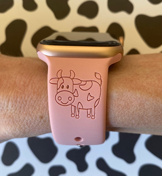 Cute Cow Apple Watch Band
