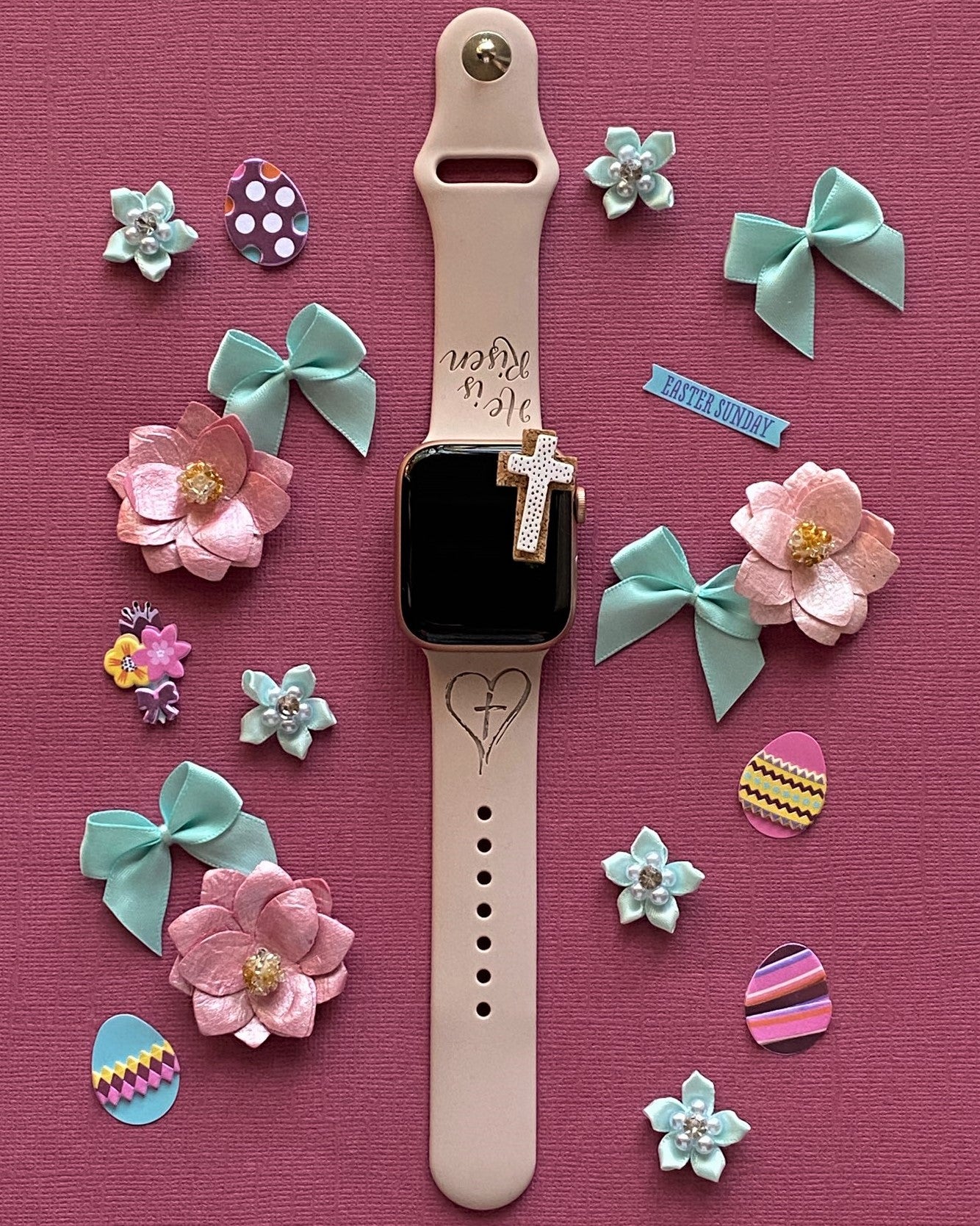 Easter Cross Apple Watch Band