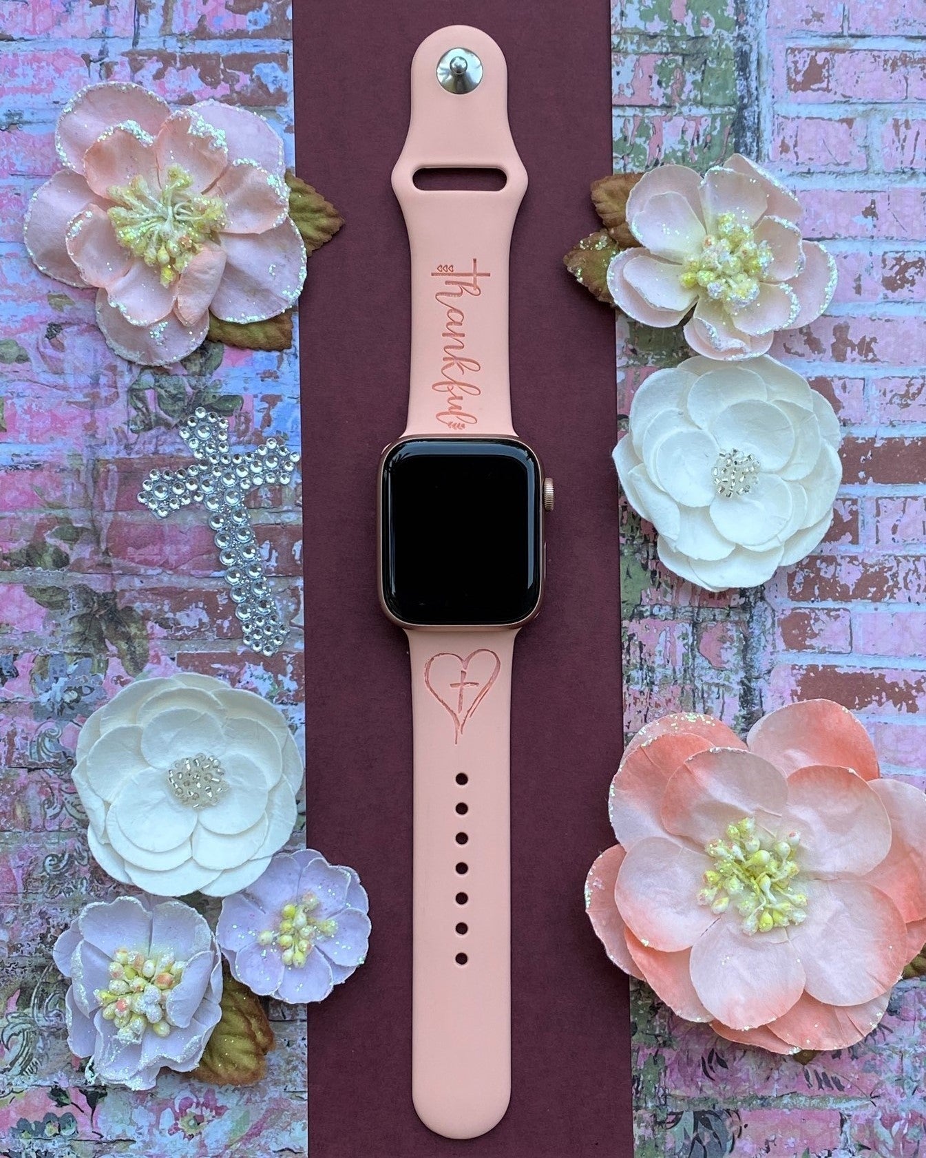 Thankful Cross Apple Watch Band