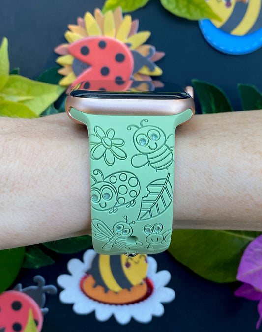 Cute Bugs Apple Watch Band