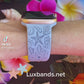 Seashell and Flowers Apple Watch Band