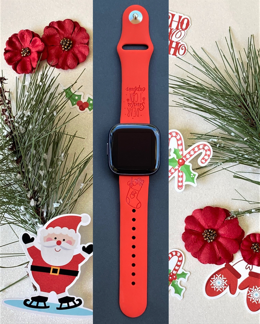 Dear Santa Fitbit Versa 1/2 Watch Band