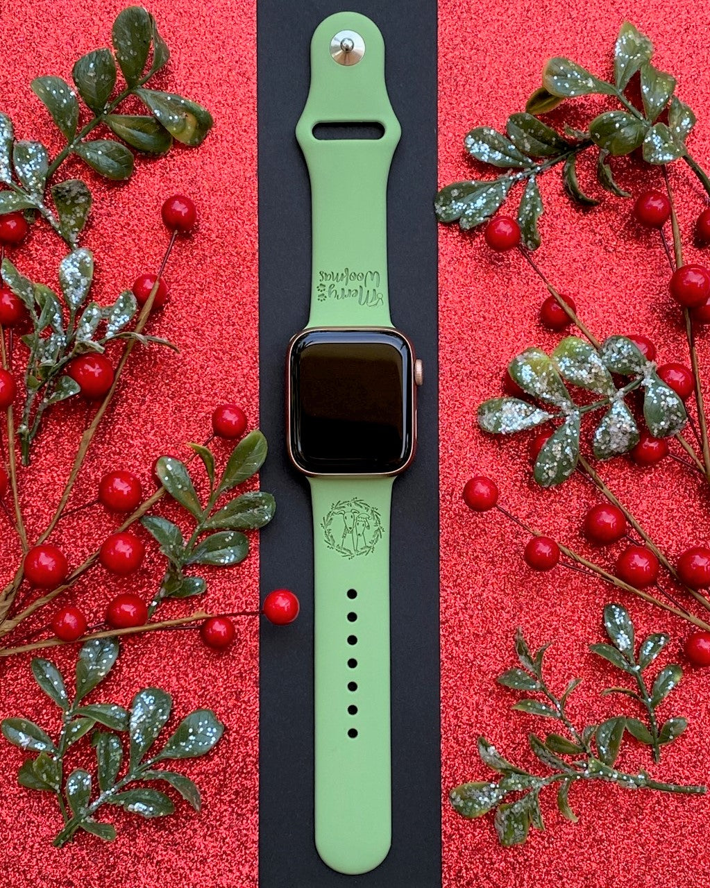 Christmas Dog Apple Watch Band
